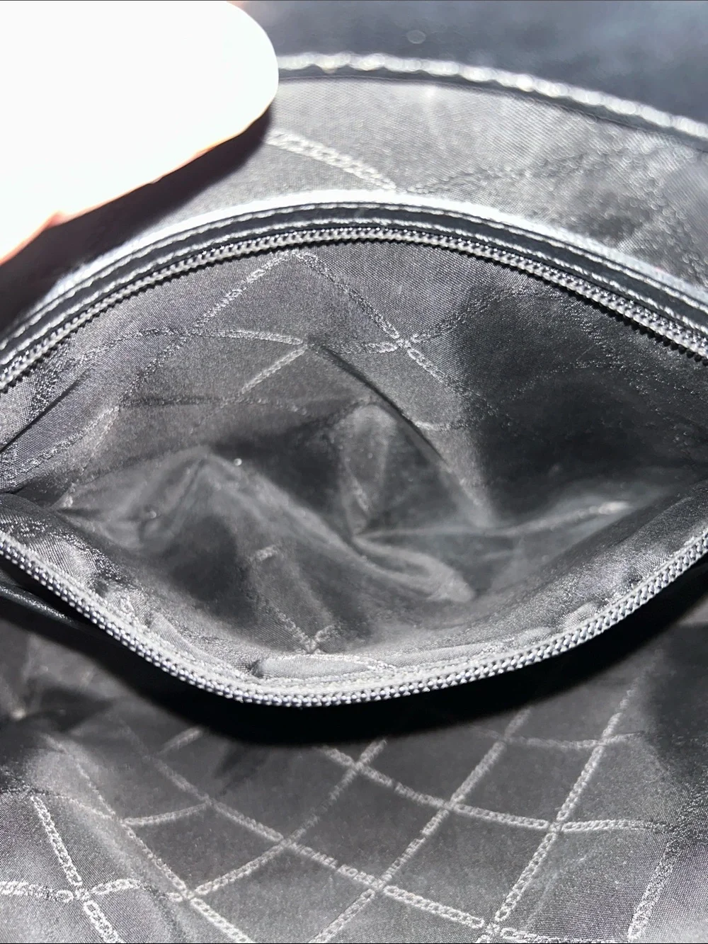 Michael Kors Black Zebra Tote Bag